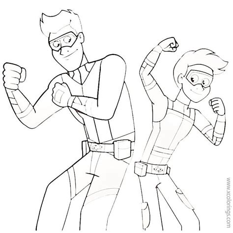 Henry Danger Free Coloring Pages