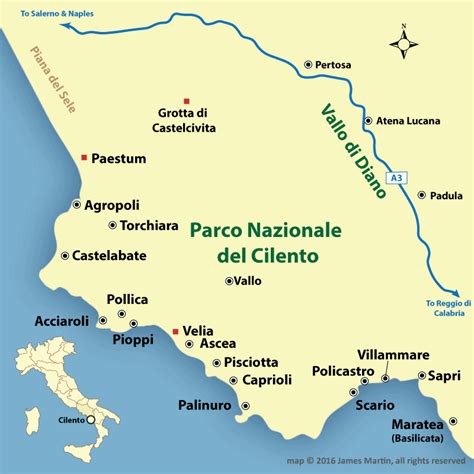 Campania is a region of southern italy. Cilento Map & Travel Guide | Italy map, Map, Travel guide