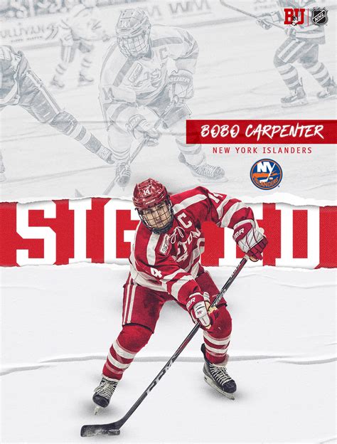 Boston University 2018 19 Nhl Signees On Behance