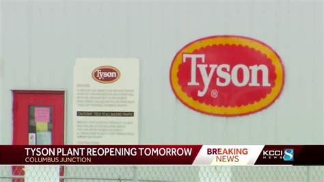 Tyson To Reopen Columbus Junction Plant Tuesday After Covid 19 Closure