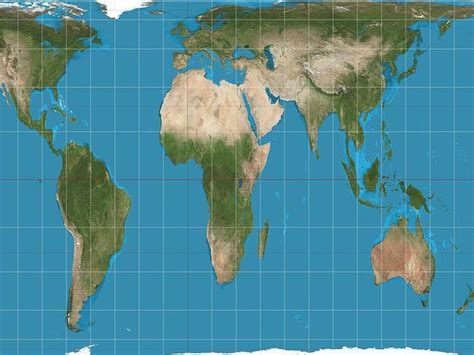 Why The Map Of The World Is Not As Accurate As You Think Mercator