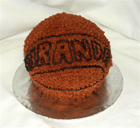 Basketball Cake Texas Rose Bakery