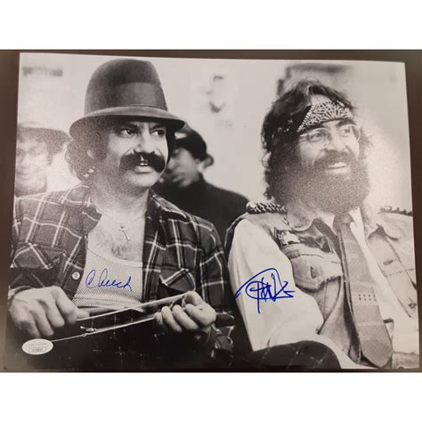 Cheech Marin And Tommy Chong Signed Cheech And Chongs Next Movie 11x14 Photo Jsa Coa Pristine