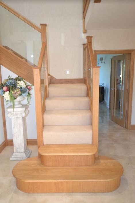 Oak Staircase And Landing Jla Joinery Case Study