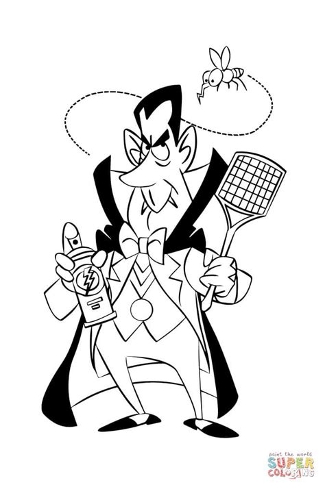 Check this guide to understand how to contribute to dracula, including the most commonly asked questions and the are you going to create a light color scheme? Dracula with Bug Spray coloring page | Free Printable ...