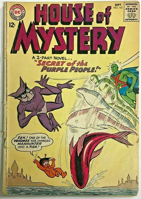 House Of Mystery GD DC Silver AGE Comics Comic Books Silver Age DC Comics