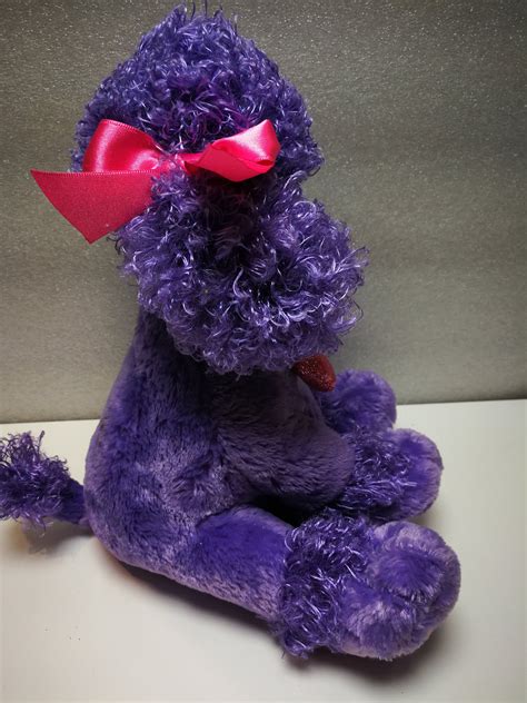 Purple Poodle Poodletudes Plush Toy 30cm Gund New Etsy