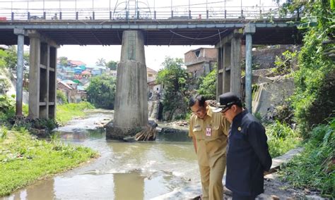 Wali Kota Sutiaji Monitor Pengerjaan Jembatan Muharto Kabar Malang Com