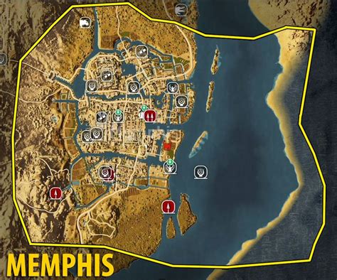 Расположение сокровищ лагерей и секретов в Assassins Creed Origins