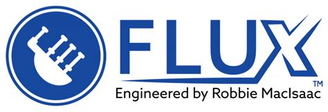 Flux Logo Black Tagline Png Flux