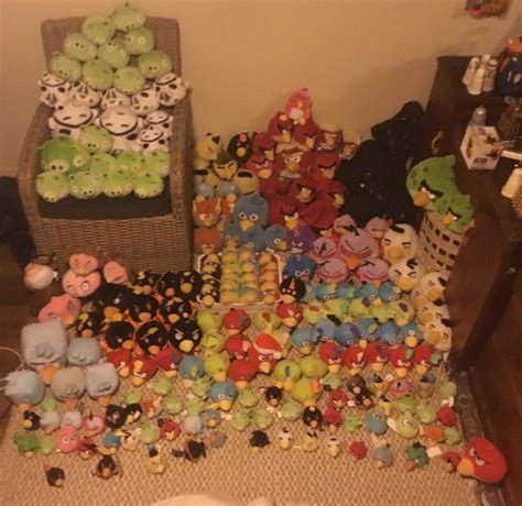 The Entirety Of My Angry Birds Plush Collection Bootlegs And All