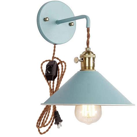 This is a great gooseneck sconce that can either be hardwired or plugged in. Amazon.com: Plug-in Dimmable Wall Sconce Lamps Lighting ...