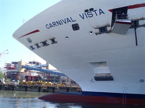 Carnival Vista Floated Out One Step Closer To Completion