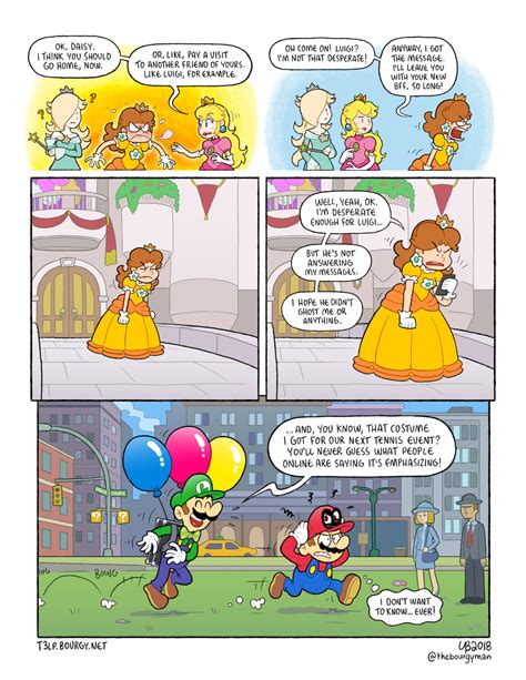 Princess Daisy And Luigi Comics