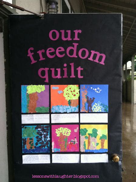 Classroom Freedom Quilt Black History Month Display Supplyme