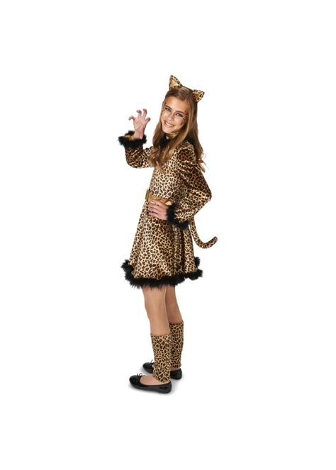 Teen Girls Leopard Dress Costume Animal Costumes