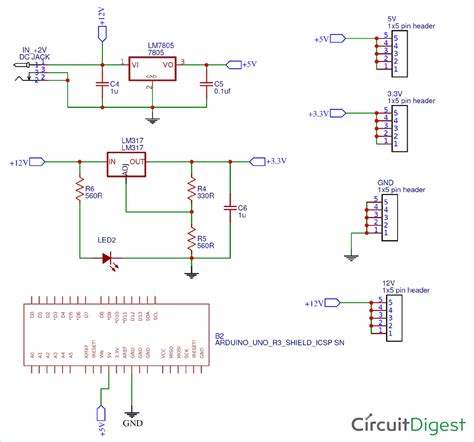 Instructions Diy Arduino Power Supply Shield With 33v 5v And