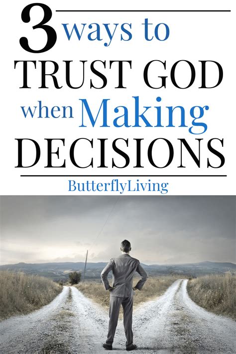 Trusting God In Making Decisions 3 Mighty Ways To Make Godly Decisions