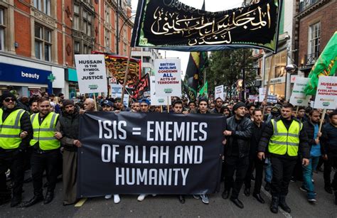 Thousands Of Muslims Protest In London Against Terrorism And Isis