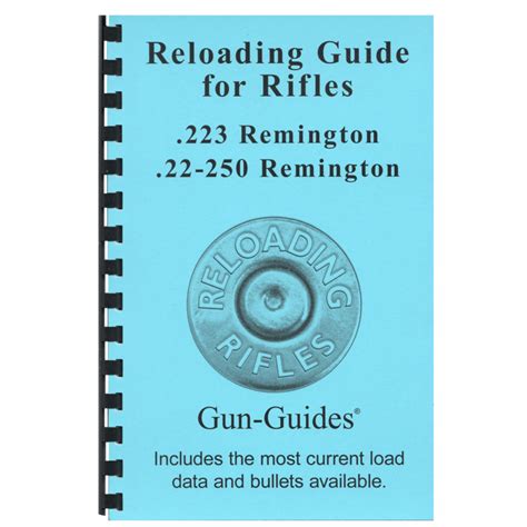 Reloading Guide Rifles 223 Remington And 22 250 Remington New 2017