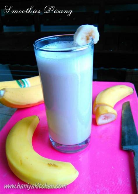 Cut the pandan leaves into small pieces. Resep Smoothies Pisang Sehat dan Segar