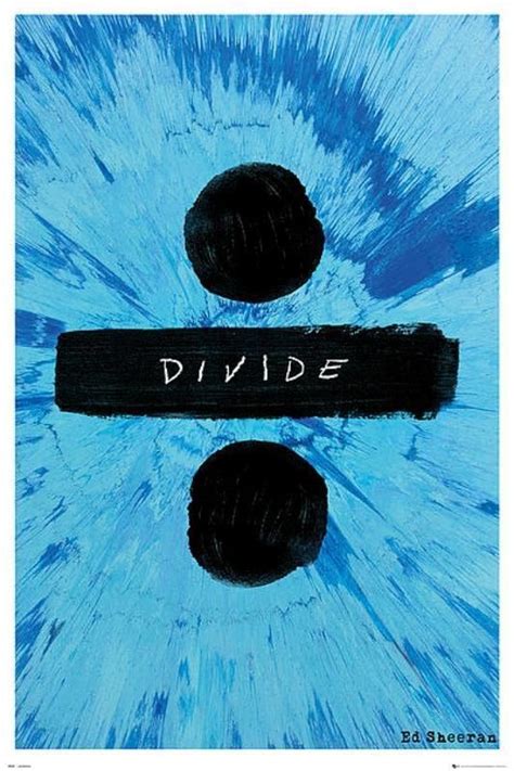 Ed Sheeran Divide Maxi Poster 61cm X 915cm New And Sealed Music