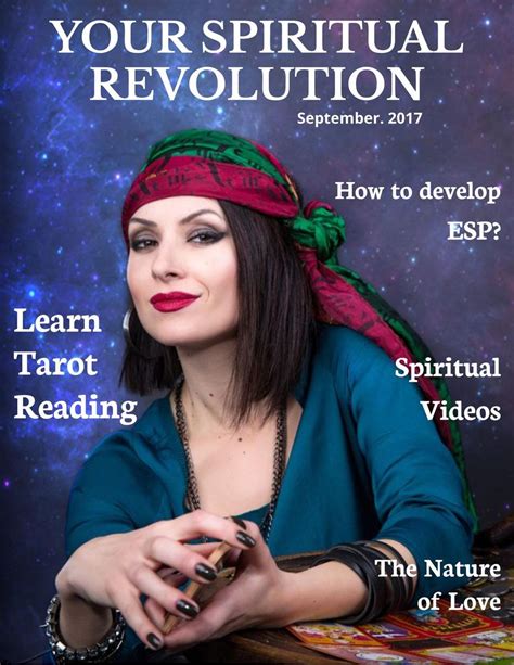 Your Spiritual Revolution September 2017 Tarot Magazine