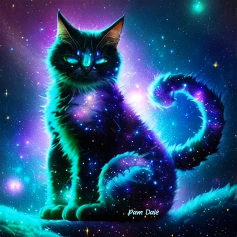 Galaxy Cat Art And Animation Belongs To Me House Cat Art