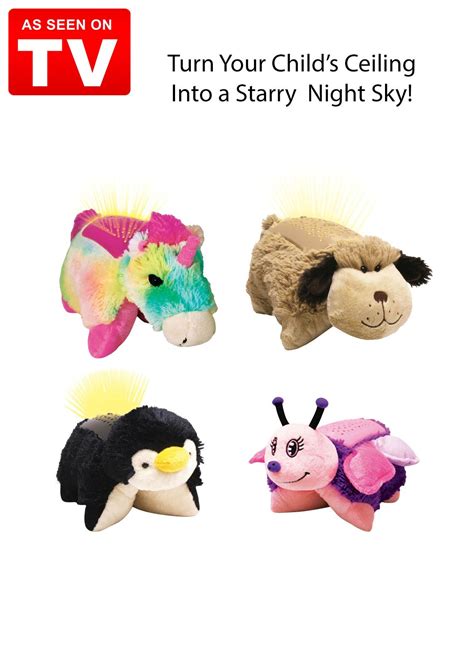 Dream Lites Pillow Pets As Seen On Tv Pillow Pets Starry Night Sky