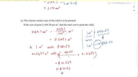 Examples On Volumes And Areas Of Composite Solids Youtube