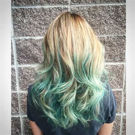 15 Perfect Examples Of Teal Ombre Hair Colors To Try Hairstyle Camp