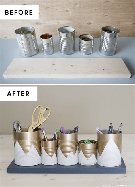50 Ideas For Upcycling Tin Cans Into Beautiful Household Items