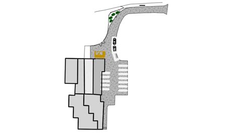 Car park layout plan - Cadbull