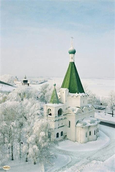 Winter Country Church Winter Scenes Cathedral