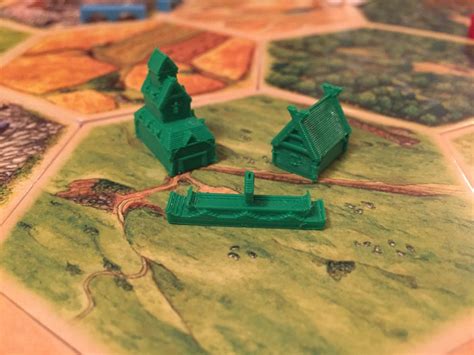 Glover demonstrates a 2 player catan card game called the rivals for catan. Viking Catan Pieces | Etsy | Tabletop games, Vikings, Games