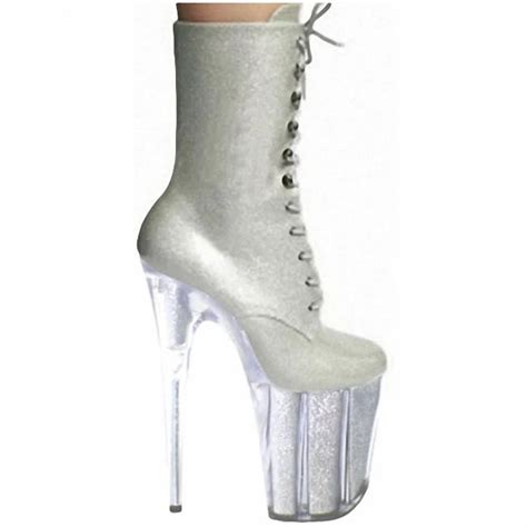 Wholesale 20cm Sexy Platform Crystal Shoes Winter Fashion Boots Sexy Clubbing High Heel Boots 6