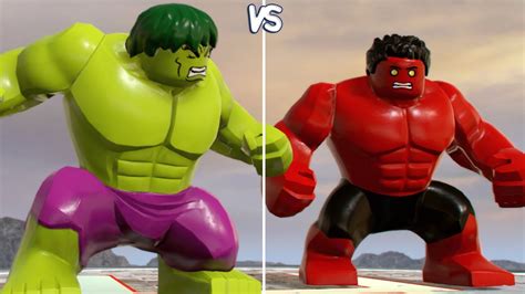 Lego Marvel Super Heroes 2 Hulk Vs Red Hulk Coop Fight Free Roam