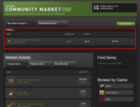 Steam Community Guide Using The Steam Community Market