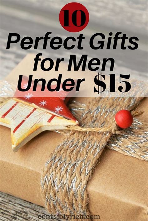 10 Perfect Gifts For Men Under 15 Centsibly Rich Christmas Gifts