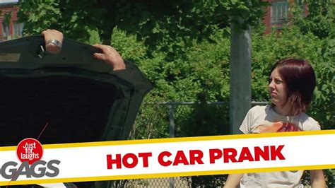 Hands On A Hot Car Prank Youtube