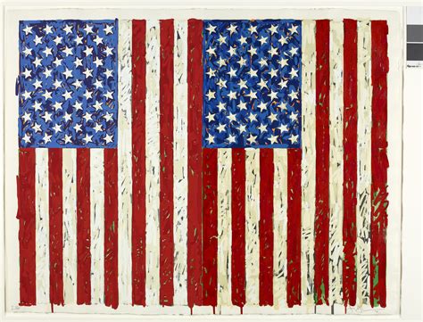 Major Million Dollar Artwork By Celebrated American Artist Jasper Johns