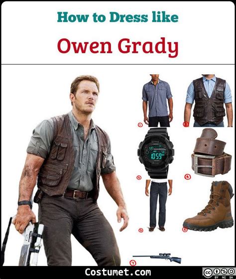 Owen Grady Costume For Cosplay And Halloween 2020