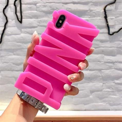 Victoria Secret Pink Phone Case In 2020 Pink Phone Cases Silicone