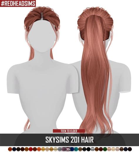 Coupure Electrique Skysims 201 Hair Retextured Sims 4 Hairs Sims