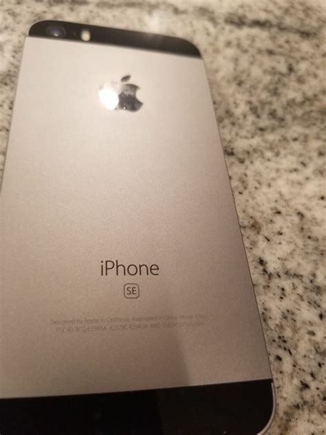 Apple Iphone Se 1st Gen 16gb Space Gray A1662 Unlocked Ebay