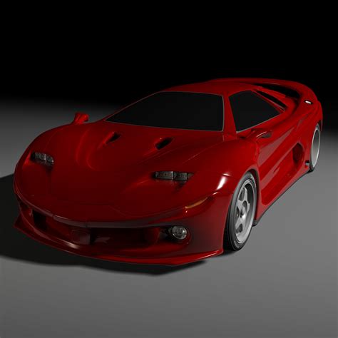 Concept Car 3d Model