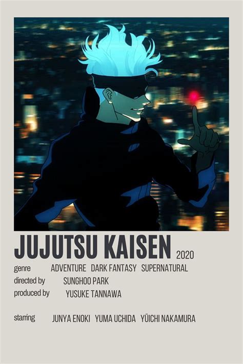 Poster De Jujutsu Kaisen