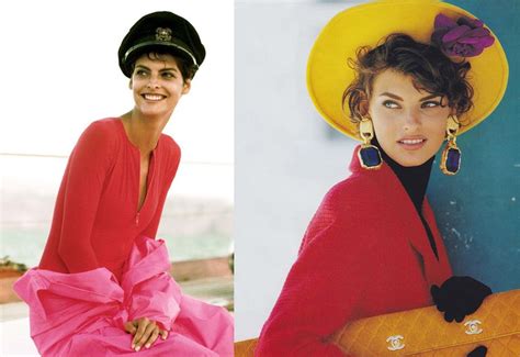Linda Evangelista W Vogue 1990 Pudelek