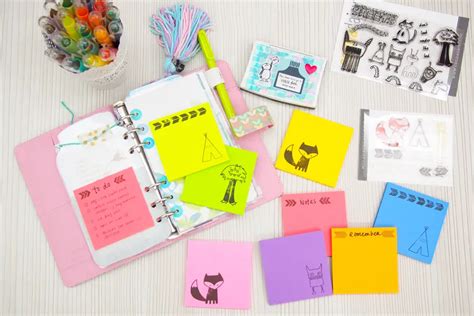 13 Creative Sticky Note Craft Ideas