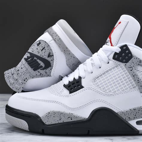 Your Best Look Yet At The Remastered Air Jordan 4 Retro In White